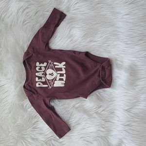 Gender neutral baby onesie